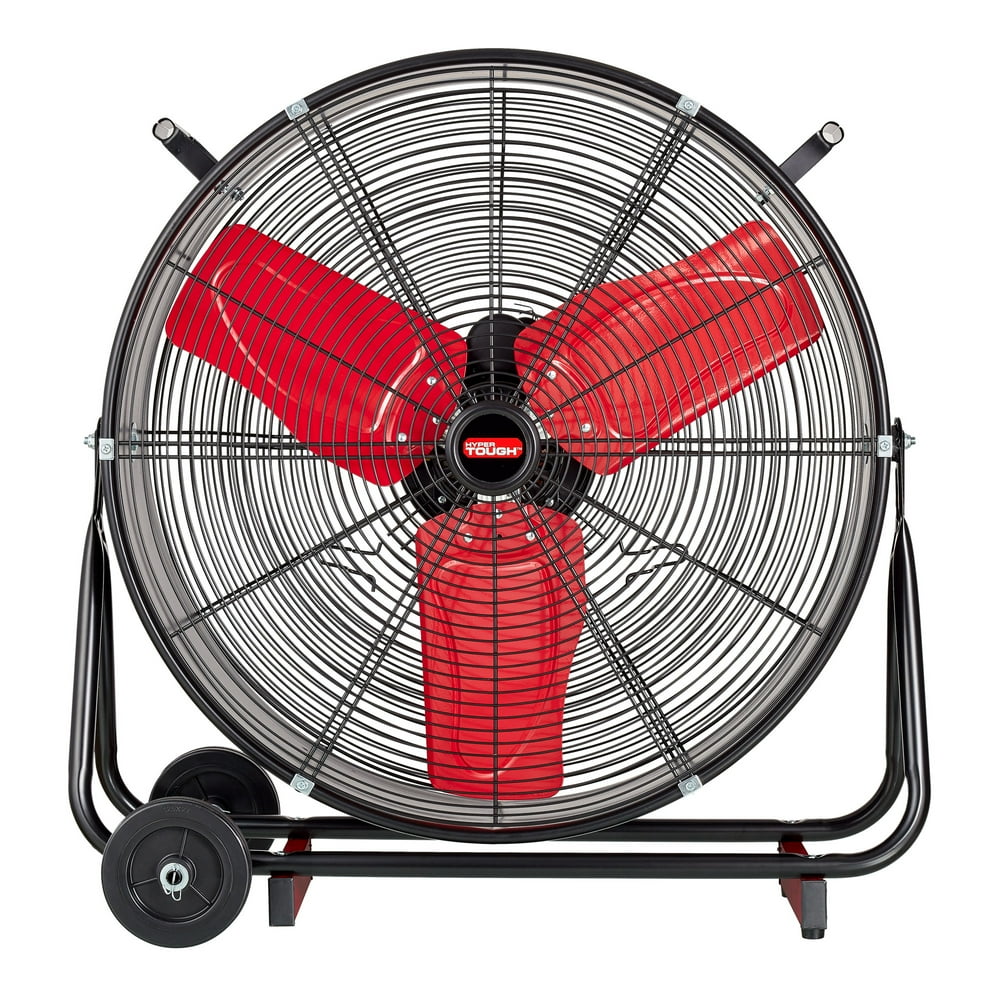 Hyper Tough High Velocity Tilted Drum Fan, 24Inches