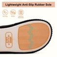 thumbnail image 6 of LongBay Slippers for Women Memory Foam Open Toe Slide Indoor House Shoes Slip On Bedroom Comfy Gift, 6 of 6