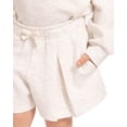 thumbnail image 3 of Wonder Nation Toddler Girls Athletic Pleated Shorts with Bow, Sizes 12M-5T, 3 of 7