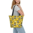 thumbnail image 2 of Fuzoiu Cartoon Bear Yellow Print Large Capacity Shoulder Bag for Women,Large Capacity Office Purse,Laptop Tote Bag,Casual Everyday Tote for Work Beach Travel and Shopping Grocery, 2 of 6