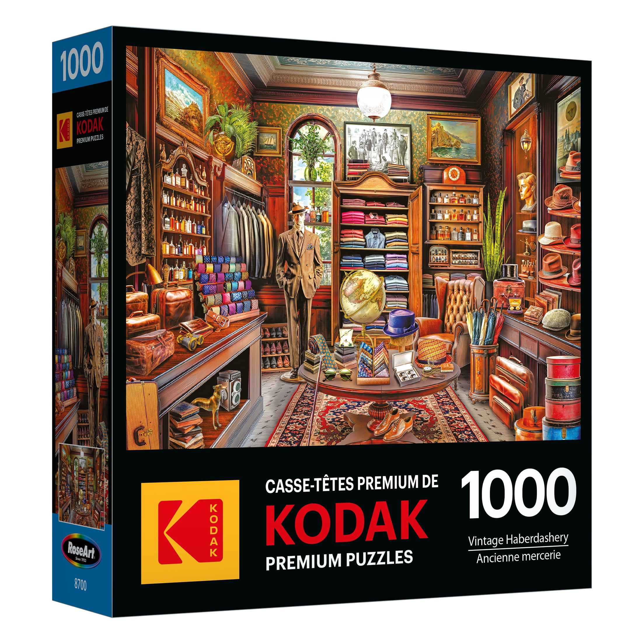 RoseArt Kodak 1000-Piece Vintage Haberdashery Adult Interlocking Puzzle