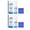 #2099-Multicolor, variant on Creatitoy Foaming Glass Cleaner with Microfiber Cloth, Ammonia-Free Streak-Free Formula for Glass, Mirror & Screen Cleaning
