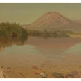 thumbnail image 3 of Frederic Edwin Church 16x15 Black Modern Framed Museum Art Print Titled - Mt. Katahdin from Lake Katahdin (Possibly 1870), 3 of 5