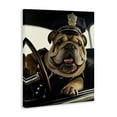 thumbnail image 4 of Stupell Industries Police Dog in Car Animals & Insects Painting Gallery Wrapped Canvas Art Print Wall Art, 24 x 30, 4 of 8