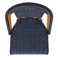 thumbnail image 6 of SAFAVIEH California Outdoor Patio Side Chair, Navy, Set of 2, 6 of 12