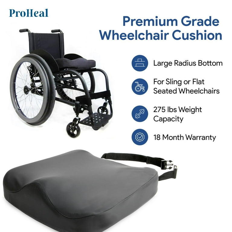 Molded Foam Seat Cushion - Pressure Sensitive for Comfort & Superior Support