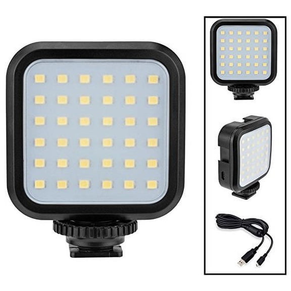 LED Light Kit With Power Kit for Panasonic Lumix DMC-FZ70 DMC-LZ40