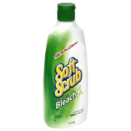 Soft Scrub Soft & Dry: W/Bleach Cleanser, 12 Oz Plastic Bottle