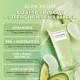 thumbnail image 2 of Limpiador facial Glow Recipe, ceramida de aguacate, 150 ml, piel seca, 2 of 9