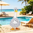 thumbnail image 4 of Nkmbld Bikini Porch Goose Decor, Cute Goose Clothes for 23" Lawn Statue, Farmhouse Big White Gooses Sculpture Decoration for Garden Lawn Yard and Patio, 4 of 7