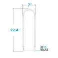 thumbnail image 6 of Luxrite T8 T12 U Bend LED Tube Light 18W=32W 3000K Soft White, 2000 Lumens, G13, 4-Pack, 6 of 7