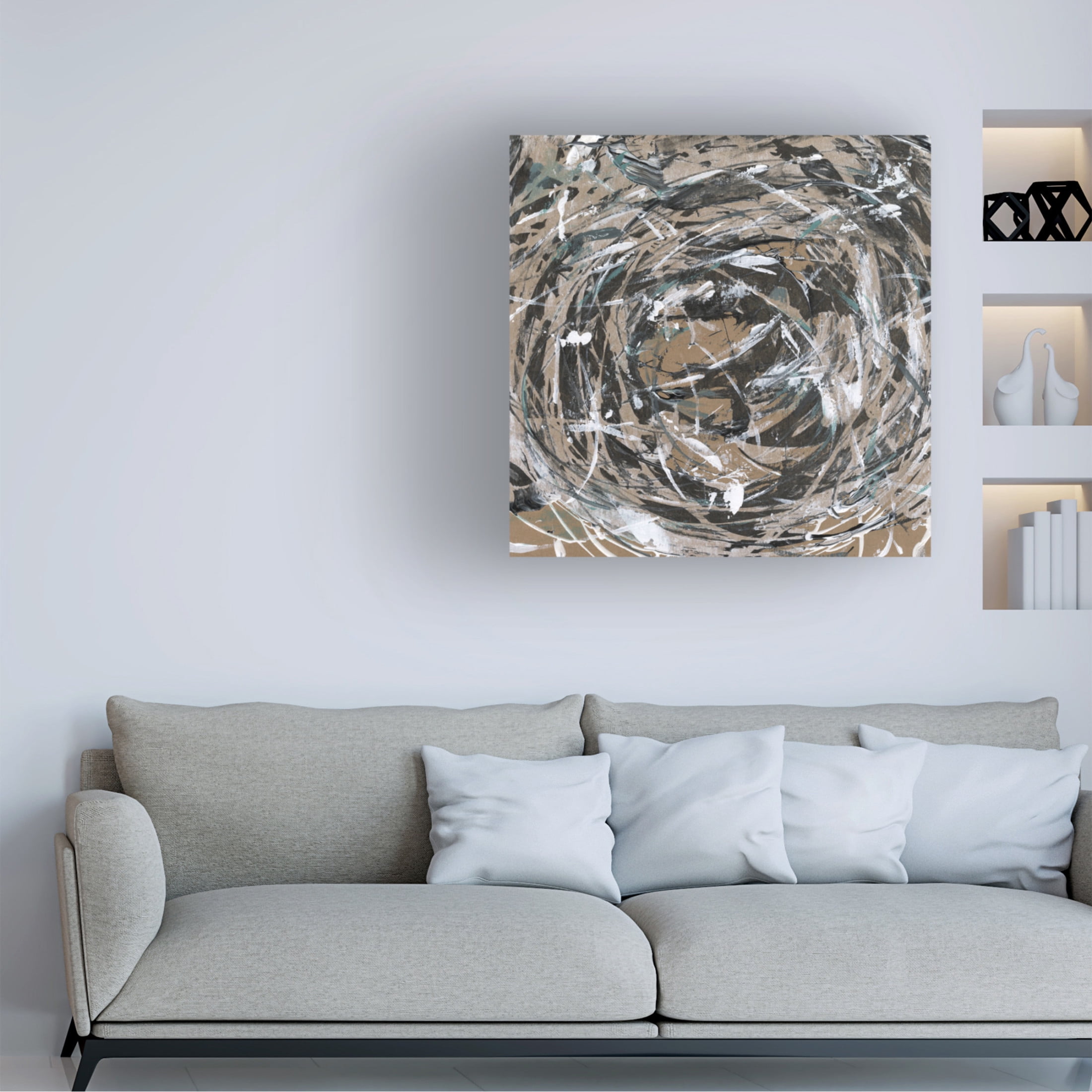 Trademark Fine Art Ethan Harper  Sporadic Energy I Canvas Wall Art