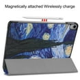 thumbnail image 6 of New iPad Pro 11 Inch Case 2018, Allytech Ultra Slim Trifold Stand Folio Flip Auto Sleep Wake (Support 2nd Gen Apple Pencil Wireless Charging) Protective Cover for Apple iPad Pro 11", Starry Night, 6 of 7
