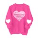 thumbnail image 4 of TaTaai Hoodies Shirts for Women Early Fall Long Sleeve Tops Vintage Graphic Outfits Tops Fashion Pullover Tees Gift, 4 of 9