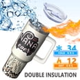 thumbnail image 3 of Nana Gift Idea She Will Adore! 40oz Insulated Tumbler for Grandma from Grandchildren, Perfect Birthday Christmas Present, Travel Mug for Hot and Cold Drinks, 3 of 5