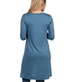 thumbnail image 2 of Laila Henley Style Maternity Tunic Top, 2 of 3