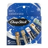 ChapStick Holiday Collection Holiday Lip Balm - 0.15 Oz (5 Ct)