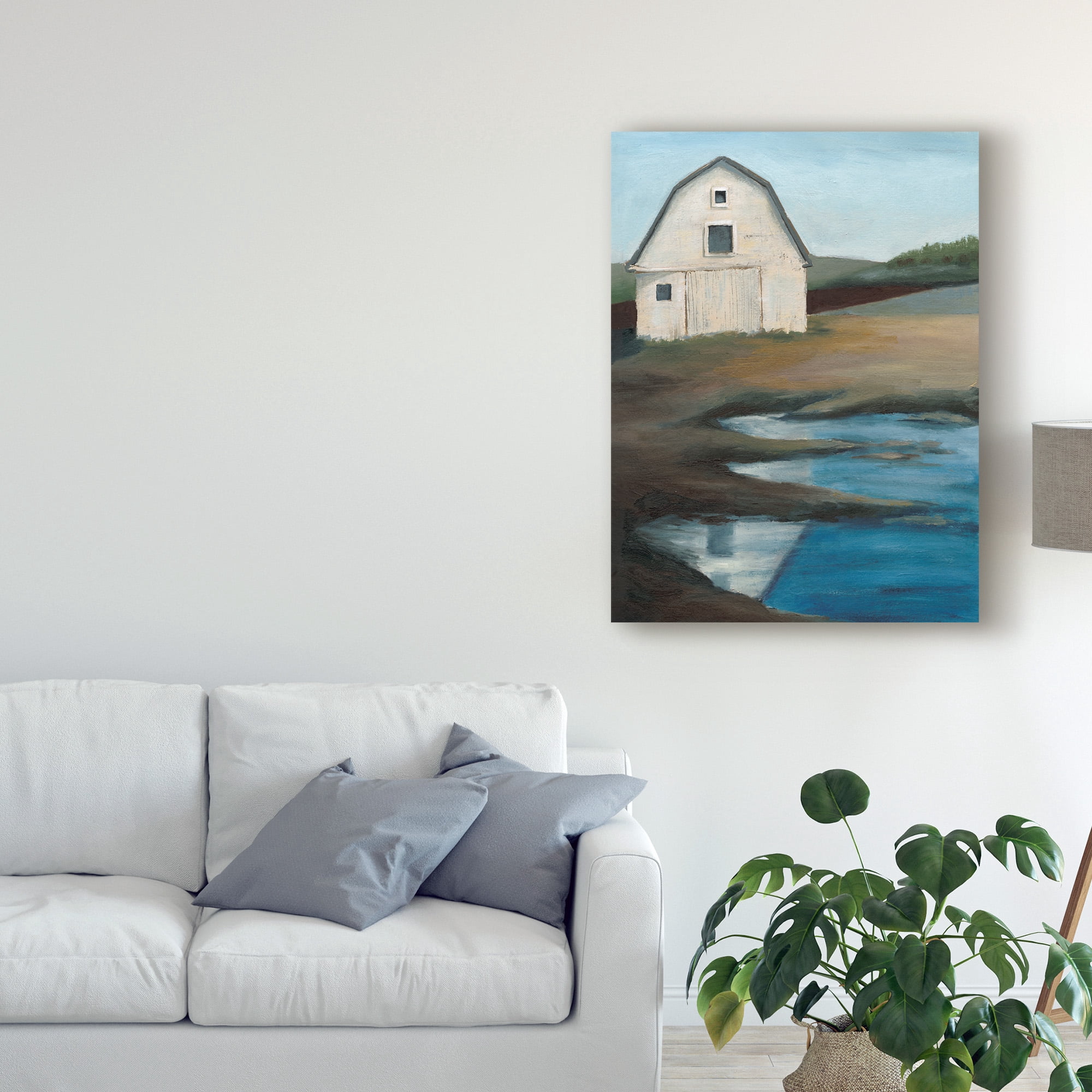 Trademark Fine Art 'Farmstead I' Canvas Art by Grace Popp