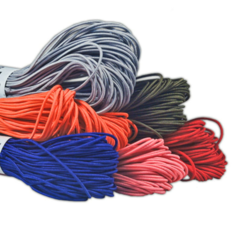 Paracord Planet 1/32 inch Elastic Bungee Nylon Shock Cord Crafting