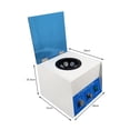 thumbnail image 2 of 50ML*6-Hole Centrifuge Desktop Electric Blue Cover Plate Laboratory Instruments Teaching 110V, 2 of 12