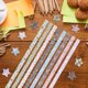 thumbnail image 5 of 540 Uds. Papeles de Origami de estrella tiras de papel de estrella de colores tira de papel de estrellas de Origami DIY, 5 of 6