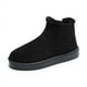 thumbnail image 1 of Botas de nieve para mujer, gruesas, de terciopelo, de talla grande, de invierno, a la moda, cálidas, con pedales, botas cortas, zapatos de algodón para mujer, 1 of 6