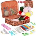 thumbnail image 1 of DIY Knitting Tools Kits Portable Crochet Hand Novice Beginners Multi-color Storage Kits, 1 of 7