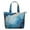 Blue Gold Marble, variant on Pink Marble Pattern Travel Tote Bags for Women Carry On,Large Weekender Bags for Women Travel,Multi Functional Duffle Bag for Work,Shopping,Sports