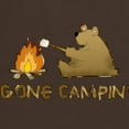thumbnail image 3 of CafePress - Gone Campin' Dark T Shirt - Men's Classic Graphic Cotton T-Shirt, 3 of 4