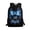 Blue Lightning Skull, variant on Colorful Splash Confetti Backpack for Middle School Girls Large Capacity Breathable Padded Straps for Boys Girls Elementary High School Daily Use