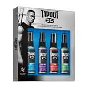 Tapout Collection Body Spray for Men, 1.5 Oz, 4 Pack.