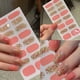thumbnail image 5 of DIY pegatinas para uñas sin hornear, flores frescas de Color sólido de larga duración en verano, tiras para uñas, parche deslizante, calcomanía de cubierta completa, 5 of 7