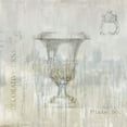 thumbnail image 2 of Jeffries, Oliver 12x12 White Modern Wood Framed Museum Art Print Titled - Urns and Ornaments IV, 2 of 4