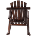 thumbnail image 6 of Tcbosik Wooden Rocking Chair for Outdoor, Rocker for Porch, Lawn, Patio, Garden, Balcony, Backyard, Brown, 6 of 8