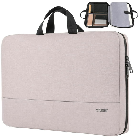 Funda para portátil Ytonet de 15.6 pulgadas resistente al agua para mujer, color rosa