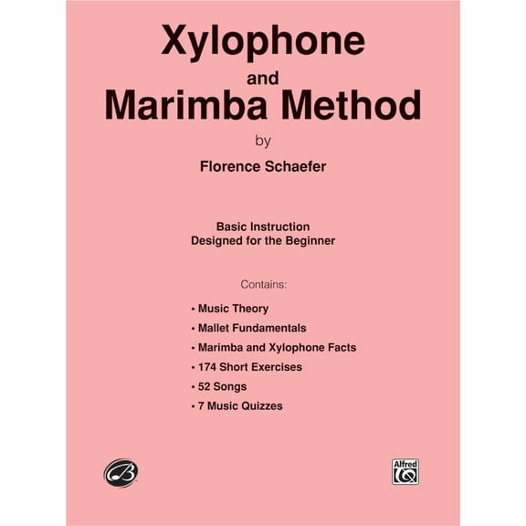 Xylophone and Marimba Method - by Florence Shaefer - 00-HAB00031