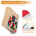 thumbnail image 5 of Yayeee Napkin Holder for Table Kitchen Paper Tissue Organization, Retro Geometric, 5 of 8