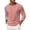 Orange, variant on ZUKMRJPC Mens Long Sleeve Crewneck T Shirts Classic Striped Waffle Knit Textured Summer Tops Casual Breathable Workout Athletic Shirts