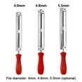 thumbnail image 4 of Wood Handle Chainsaw Sharpening File Chainsaw Sharpener Tool Steel Chainsaw Antirust Filing Sharpening Device Hand Tools, 4 of 6