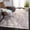 Purple/Ivory, variant on SAFAVIEH Restoration Vintage Conway Abstract Distressed Area Rug, Gold/Ivory, 6' x 6' Square