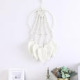 thumbnail image 3 of 55CM Macrame Wall Hanging Backdrop Window Tapestry Boho Wedding Holiday Decor - White, 3 of 8