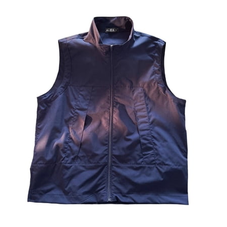 Yaoyar Lightweight Outdoor Vest Jacket for Men Windbreaker for Golf Safari Travel Fishing Hiking