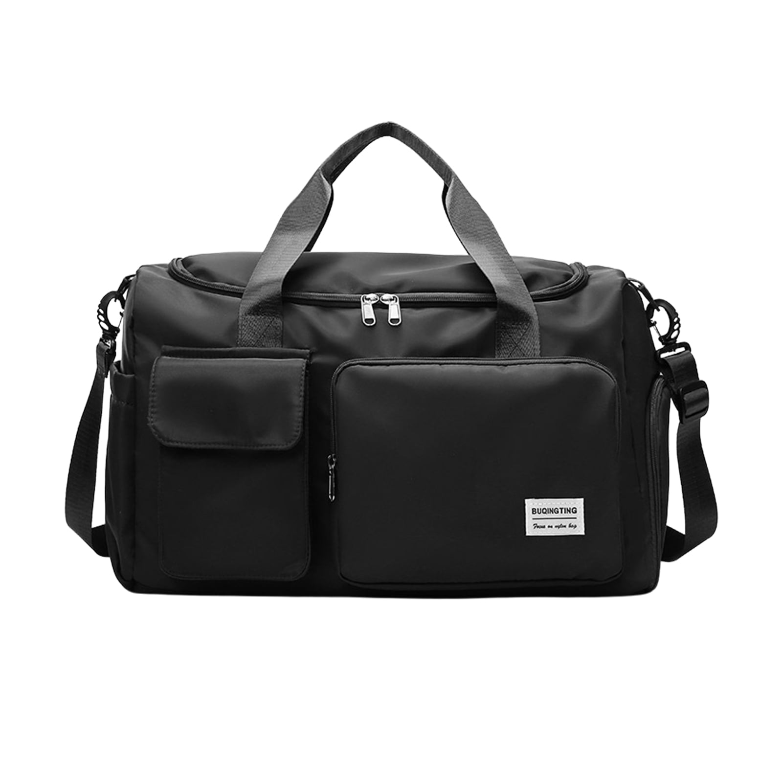 Sport Gym Duffle Travel Bag with Shoes Compartment Dry Wet Separate Layer Unisex 