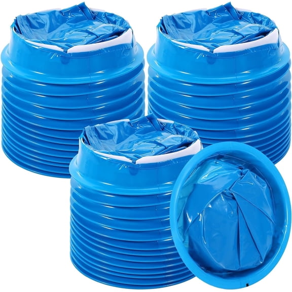 NOGIS 25 Pack Barf Bags Disposable, Portable Puke Bags, 1000ml High Density Vomit Bags, Leak Resistant Perfect for Morning Sickness, Kids, Pregnant Women, Taxis Drivers, Car Motion Sickness