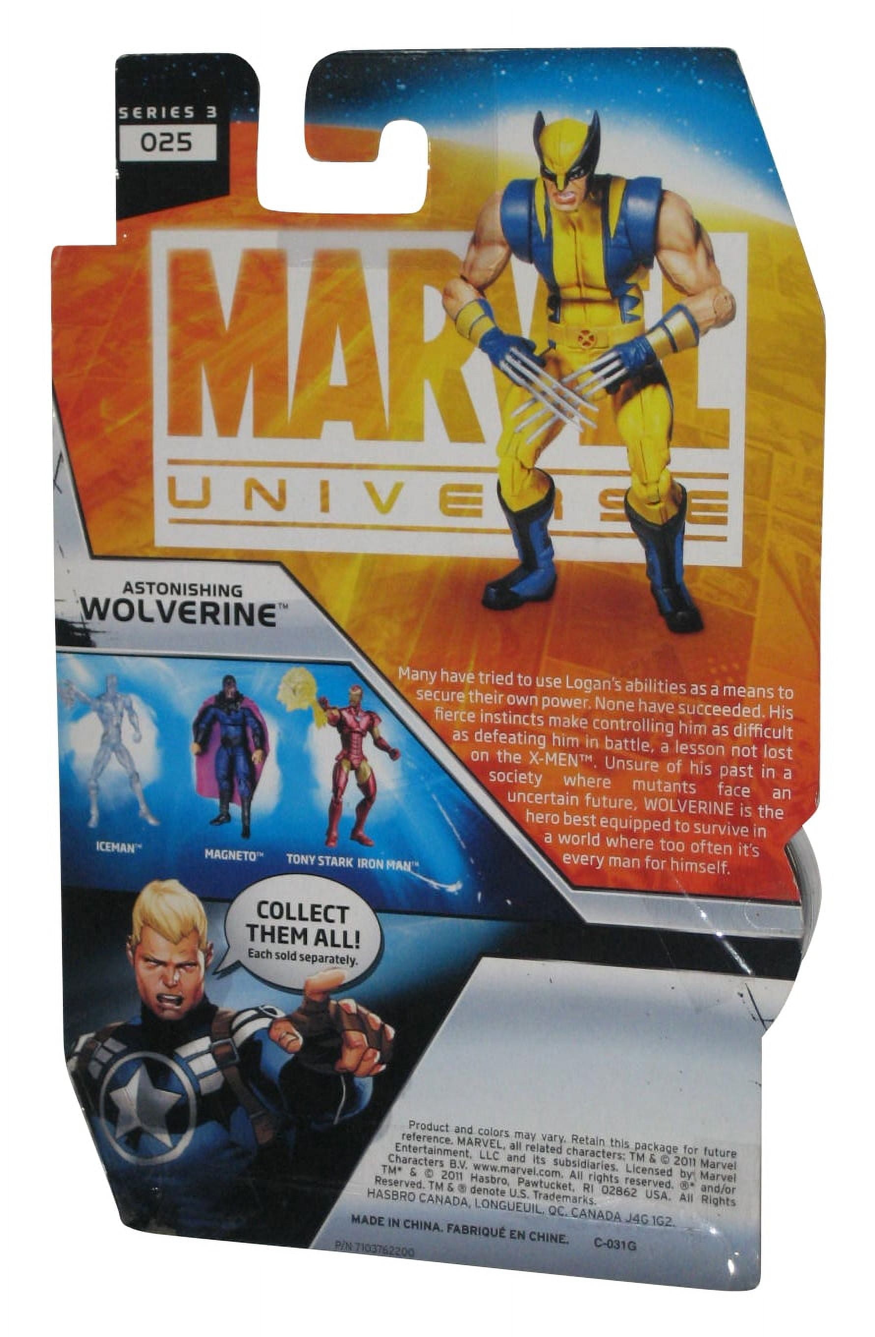 Marvel Universe Series 16 Astonishing Wolverine Action Figure