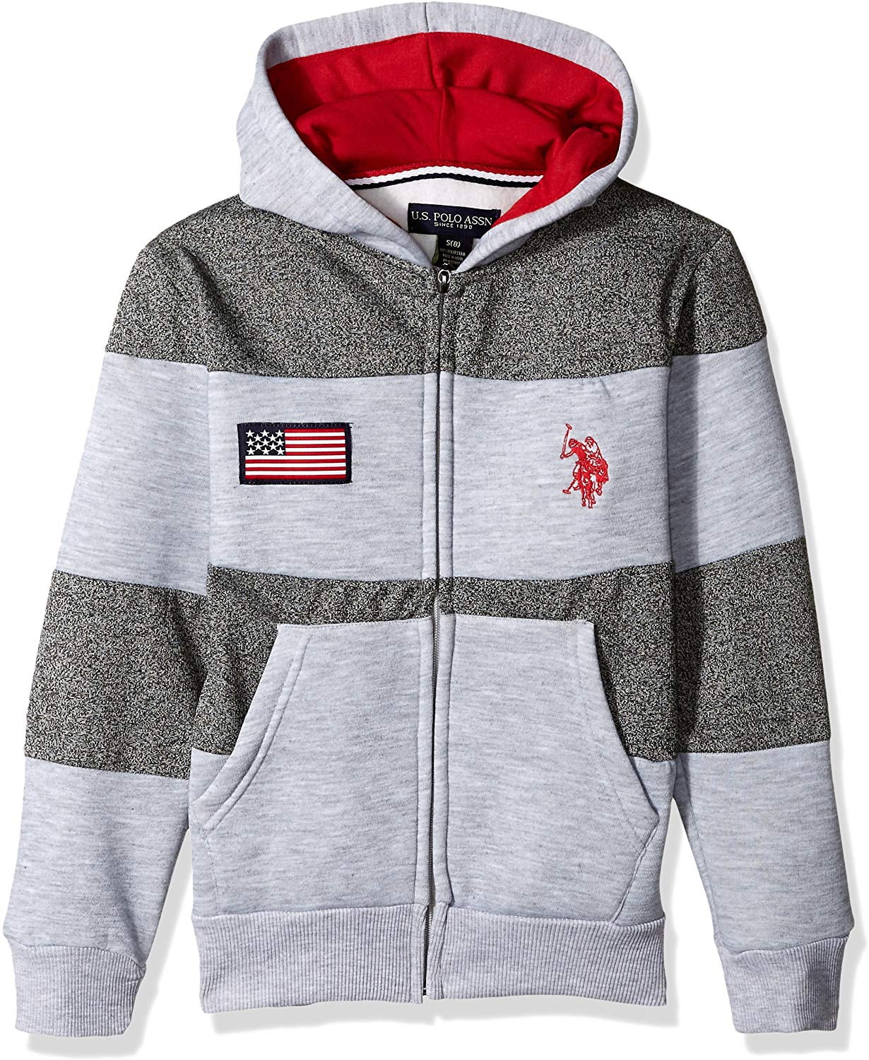 us polo assn fleece hoodie