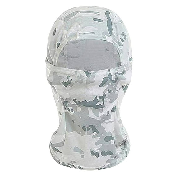Luxalzxs Balaclava Ski Mask for Adult, Full Face Mask, Camouflage Winter Thermal Cold Weather Outdoors Cover for Men Women, UV Protection Windproof Hat for Motorcycle Snowboard Cycling Hunting