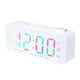thumbnail image 5 of Reloj Despertador Digital perfecl Mesa Brillo Atenuador blanco, 5 of 8