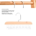 thumbnail image 3 of Colgador De Cinturones Para Armario, Estante Para Cinturones Con Gancho Giratorio De 360 ​​Y 12 Ganchos Metálicos, Organizador De Cinturones Para Armarios Y Almacenamiento, 3 of 7