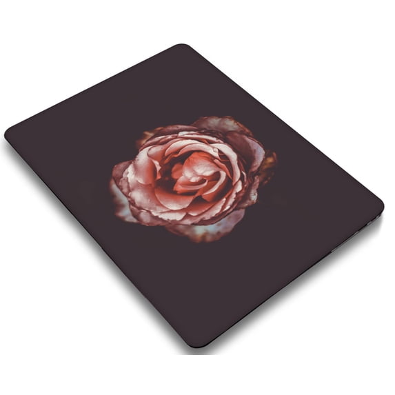 KSK KAISHEK Hard Case Compatible with MacBook Pro 16"( Touch ID, 2020 2019) + Black Keyboard Cover Model A2141, Type C Flower 0430